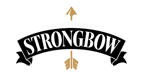 Strongbow Banner Wordmark White PP Lock Up Flat Gold Offset Srgb 1 (1)