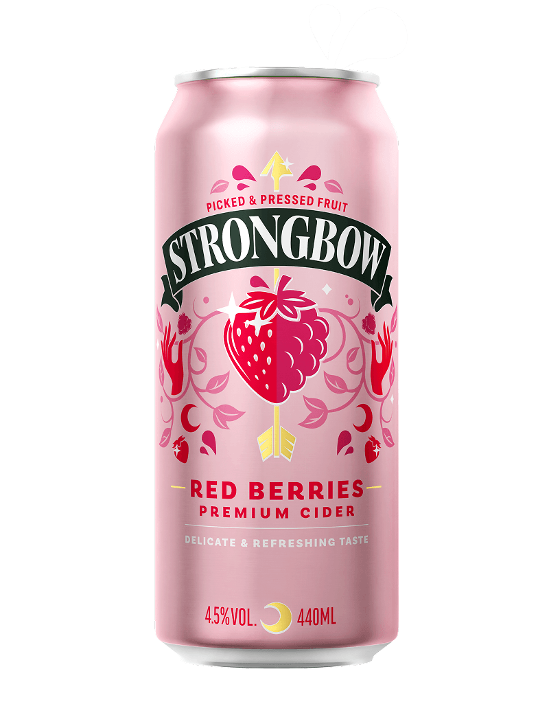 STRONGBOW BTL25 440 CAN Redberries